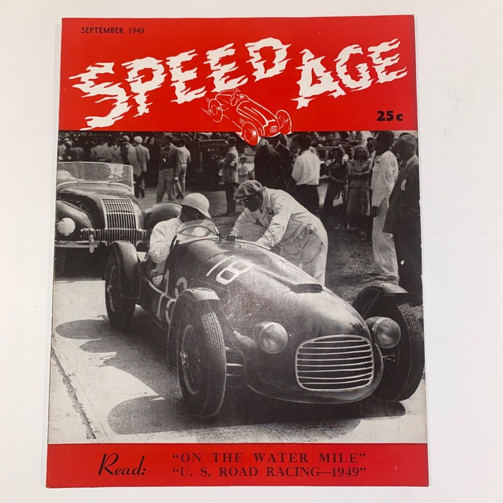 SPEED AGE RACING MAGAZINE VOL. 3 NO. 5 SEPTEMBER